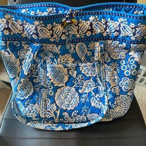 Vera Bradley Blue Lagoon Vera tote